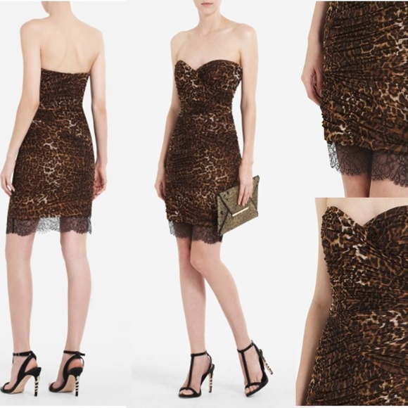 BCBGMaxAzria Dresses & Skirts - *NWT BCBG Leopard Print "Bovary" Dress